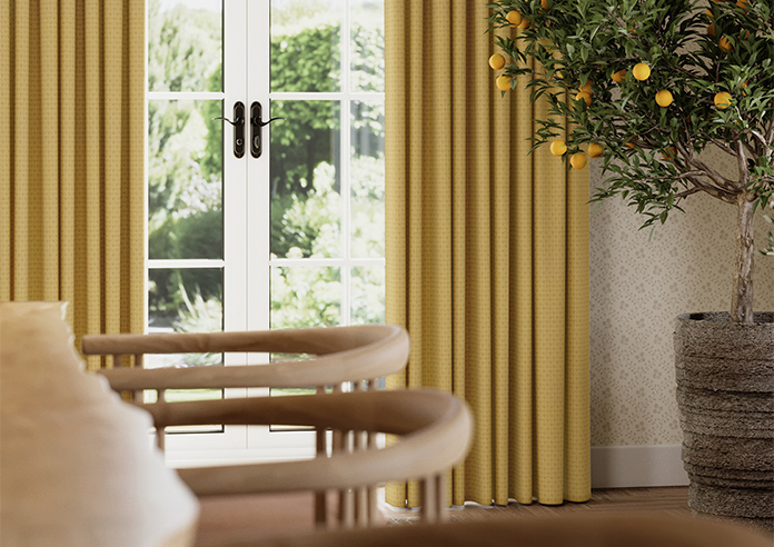 Sicily, Gold - Made to Measure Curtains - Image 5